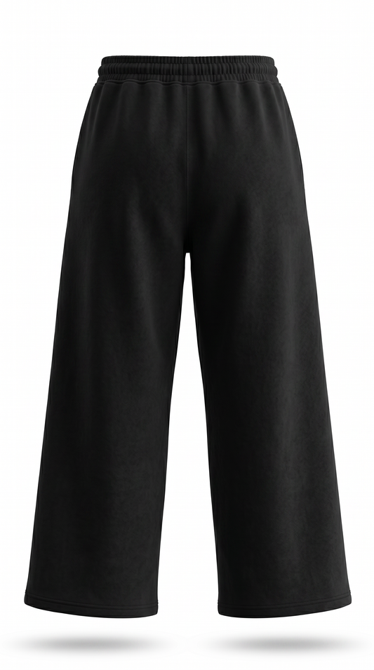 Origin Black Wide Leg Sweatpants